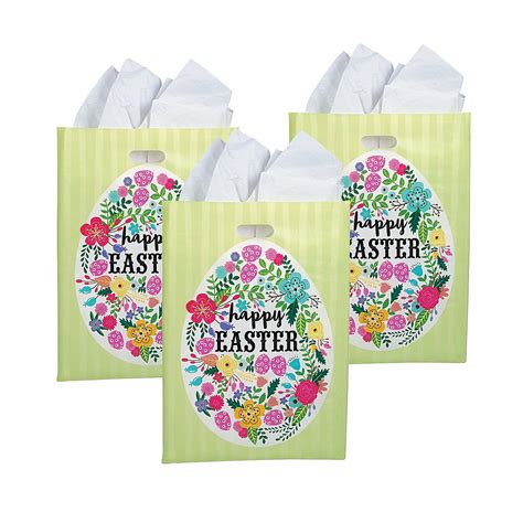  Options from $3.99 – $7.99. Small Easter Gift Bags (12-Pack) with Creative DIY Fun Easter Themed Stickers (2-Sheets), Easter Treat Bags, Pink Paper Goodie Bags, Easter Party Favor Bags, Egg Hunt Bags. Free shipping, arrives in 3+ days. $ 749. Unique Industries Yellow Solid Print Birthday Party Bags, 12 Count. 